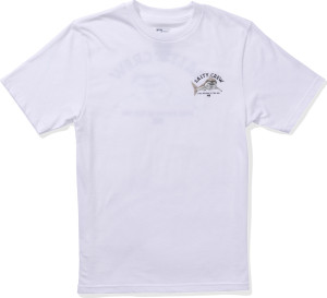 Salty Crew Kid's Lurking Boys Short Sleeve Tee White, L