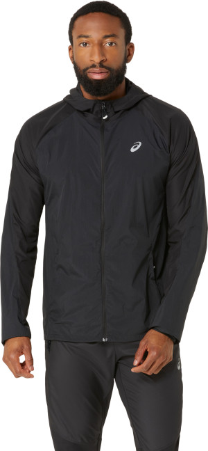 Asics Men's Road Packable Jacket Performance Black, L