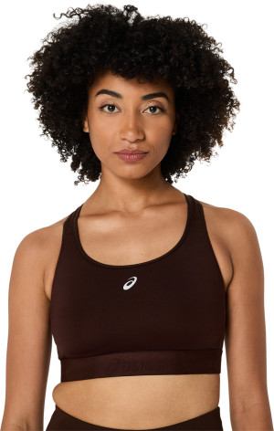 Asics Road Compression Bra Coffee XS
