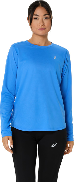 Asics Women's  Core Ls Top Blue Coast XS