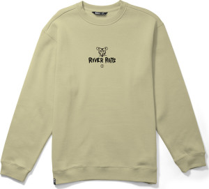 Salty Crew Men's River Rats Crew Fleece Transparent Yellow L