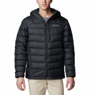 Columbia Men's Autumn Park II Down Hooded Jacket Black XL