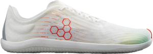 Vivobarefoot Men's Primus Flow Bright White/Neon Orange, 45