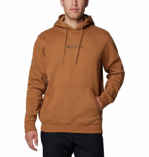 Columbia Men's Meridian Creek Hoodie Camel Brown, Csc Center Chest, XL