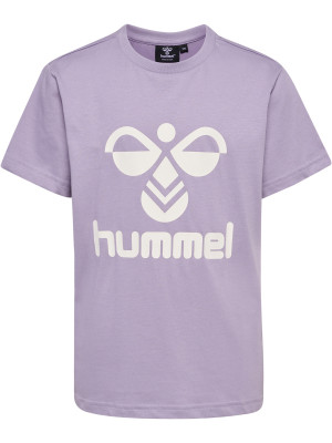 Hummel Kids' hmlTRES T-Shirt Short Sleeve Lavender Gray 146