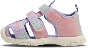 Hummel Kids' Sandal Velcro Infant Multi Color Pink, 25