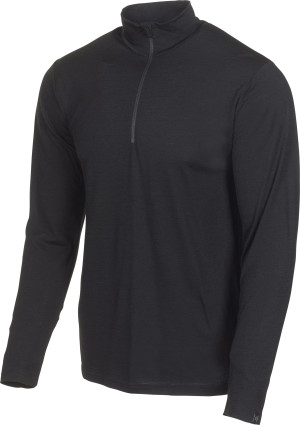 Ivanhoe Men's Underwool Sonny Half Zip Black XXL