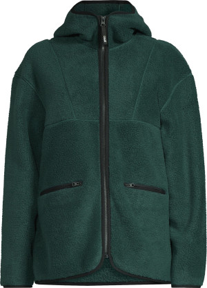 Casall Women's Pile Jacket Dark Pine XS