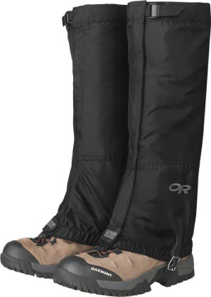 Outdoor Research Men's Rocky Mountain High Gaiters Solid Black S