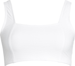Casall Women's Waffle Square Neck Bikini Top White 40