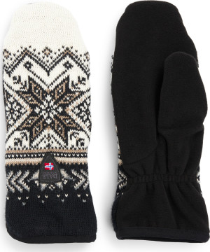 Dale of Norway Vail Polar Mittens Black/Offwhite L