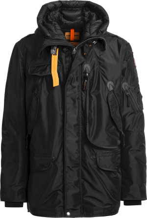 Parajumpers Men's Right Hand Hooded Jacket Black M