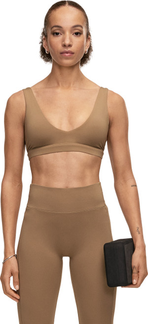 Casall Women's Soft Touch Padded Sports Bra Light Khaki, XL