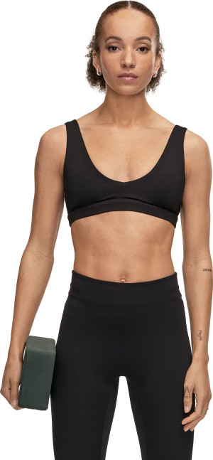 Casall Women's Soft Touch Padded Sports Bra Black, L