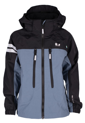Lindberg Kids' Lingbo Shell Jacket Black/blue, 120