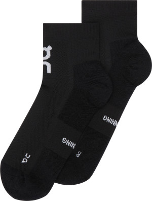 On Core Run Sock Mid 2P Black 39-42.5