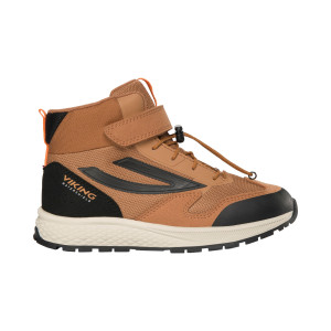 Viking Juniors' Century Mid Waterproof 1V Speedlace Camel 34