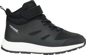 Viking Juniors' Equip Mid Waterproof 1V Black, 32