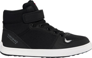Viking Junior's Leon Mid Waterproof 1v Black/eggshell, 33