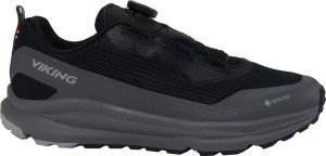 Viking Men's Motion Low Gore-Tex Boa Black/Charcoal 46