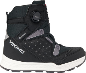 Viking Kids' Espo Reflex Warm GORE-TEX Boa Black/Black, 30