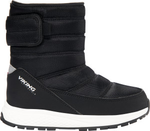 Viking Kids' Equip Pull-On Warm Waterproof 1v Black 25