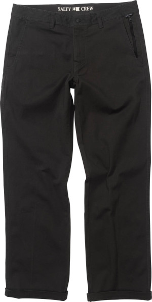 Salty Crew Men's Portway Pant Pirate Black, 33