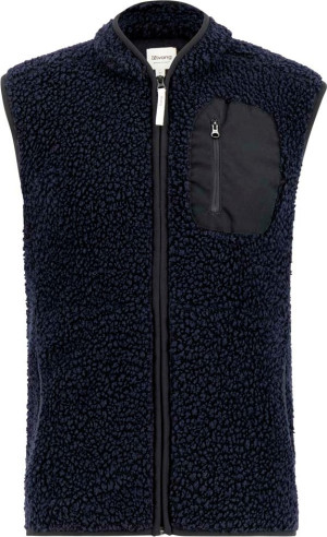 Ulvang Unisex Re Orbit Vest Wool Pile Navy Blue, L