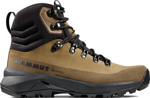 Mammut Women's Ducan III High Lth Gtx Dark Sand-black, 38 2/3