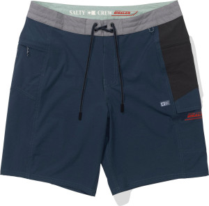 Salty Crew Men's Whaler Flagship Boatshort Dark Navy 36