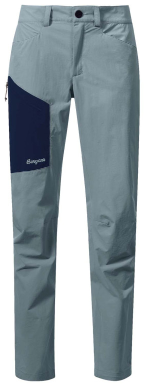 Bergans Women's Vaagaa Light Softshell Pants Husky Blue/Navy Blue 34