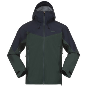 Bergans Men's Rabot Light 3L Shell Jacket Duke Green/Navy Blue S