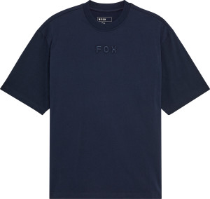 Fox Men's Wordmark Oversized Short Tee Midnight S