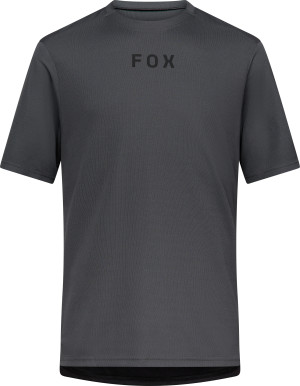 Fox Men's Ranger Short Sleeve Jersey Wordmark Dark Shadow M
