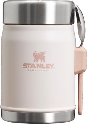 Stanley Vacuum Food Jar With Spoon Rose Quartz, 400 ml