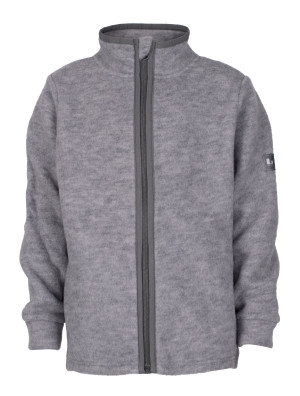 Lindberg Kids' Loe Wool Jacket Grey Melange, 90