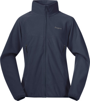 Bergans Juniors' Fleece Midlayer Jacket Navy Blue 128