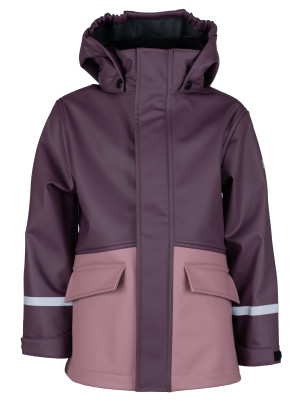 Lindberg Kids' Vestby Rain Jacket Fleece Purple/rose, 130