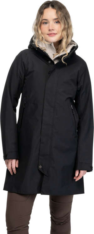 Bergans Women's Urban 2L Shell Coat  Black/black, XL