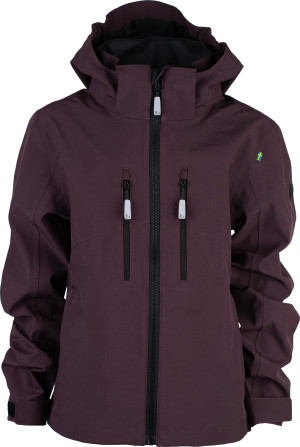 Lindberg Kids' Nordvind Shell Jacket Plum, 140