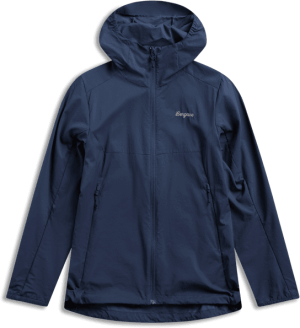 Bergans Women's Rabot Windbreaker Jacket Navy Blue M