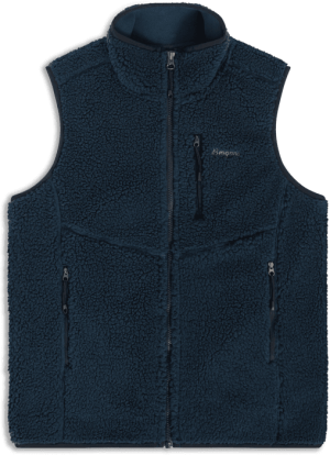 Bergans Women's Lunnan Pile Fleece Vest Navy Blue L