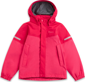 Bergans Kids' Lilletind 2L Shell Jacket Light Alpine Rose/alpine Rose 110