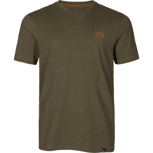 Seeland Men's Saker T-Shirt Pine Green Melange M