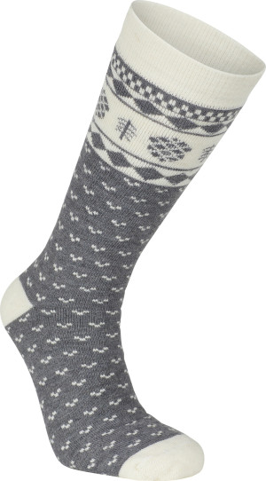 Ivanhoe Unisex Wool Sock Folklore Grey 39-42