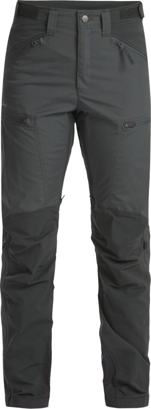 Lundhags Women's Makke High Waist Curved Pant Granite/charcoal 42