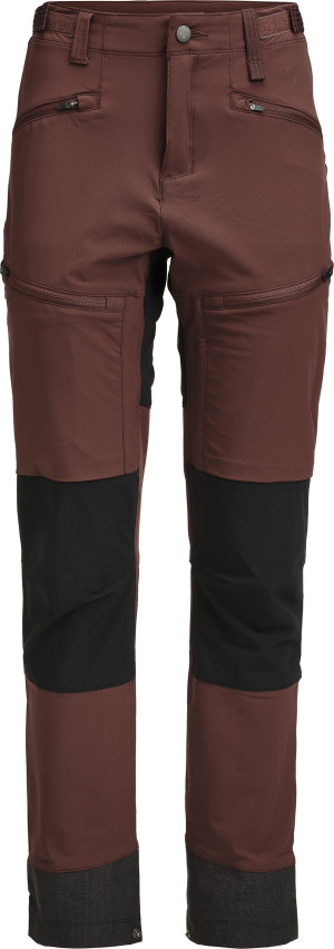 Lundhags Women's Padje Stretch Pant Burgundy/black 46