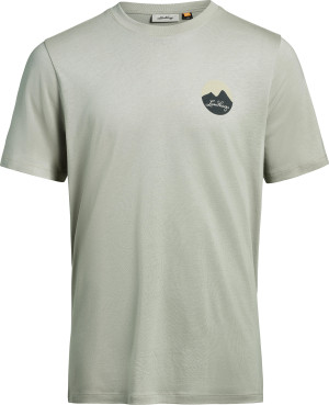 Lundhags Men's Järpen Printed T-Shirt Moss Grey S