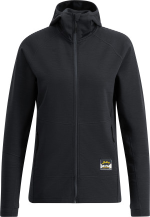 Lundhags Women's Tived Merino Hoodie Black, L