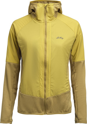 Lundhags Women's Padje Windbreaker Hoodie Straw/bamboo M